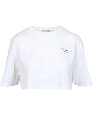 PHILOSOPHY BY LORENZO SERAFINI Filosofia Di Lorenzo Serafini T Camicie E Polo - Bianco