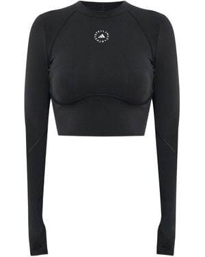 adidas By Stella McCartney Tpr Ls Cr - Black