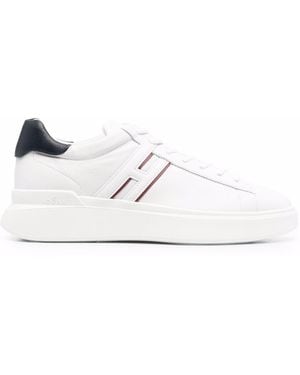 Hogan H580 Leather Trainers - White