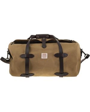 Filson Bolsa de lona repelente de agua pequeña de lona - Marrón