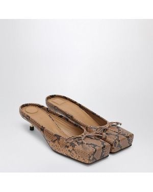 Jacquemus Le Ballet Square Mule - Brown