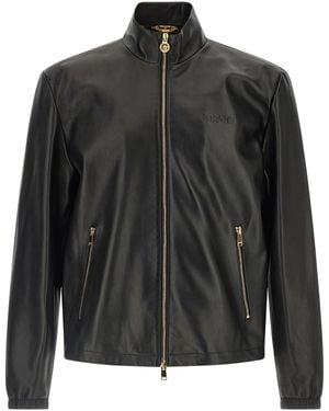 Versace Plongé Nappa Jacket - Schwarz
