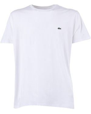 Lacoste Tee Shirt & Turtle Neck Shirt - White