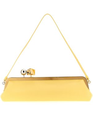 Jacquemus 'La Pochette Salon' Clutch - Amarillo