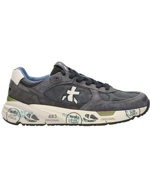 Premiata Sneakers Marineblau - Braun