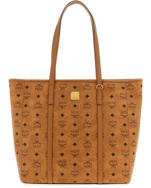 MCM 'Toni' Large Shopping Bag - Brown