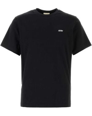 Autry Cotton T Shirt - Black