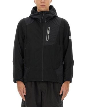 and wander Hooded Jacket With Adjustable Features - Black