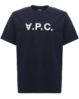 A.P.C. 'VPC' T -Shirt - Blau