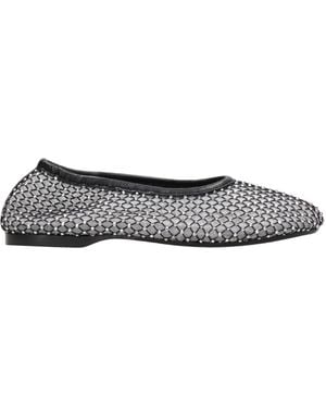 Alohas Flat Shoes - Grey