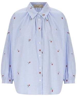 Weekend by Maxmara Butterfly Shirt - Blue