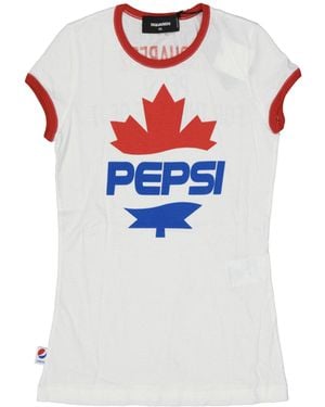 DSquared² Cottn Logo T-Shirt - Weiß