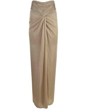 GIUSEPPE DI MORABITO Skirt Made Of Viscose Blend - Natural