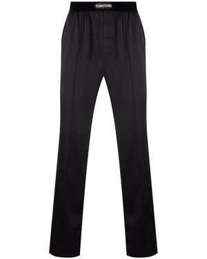 Tom Ford Pantalone Pigiama - Black