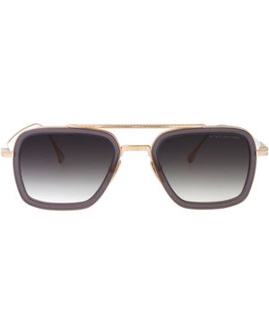 Dita Eyewear Aviator Sunglasses 7806 H Gry Gld Gry Gld - Grey