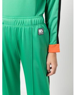 Wales Bonner Logo-Patch Track Trousers - Green