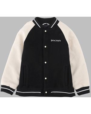 Palm Angels Boy University Jacket - Black