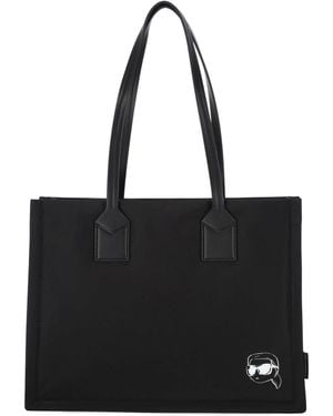 Karl Lagerfeld Zwart Katoen Schoudertas