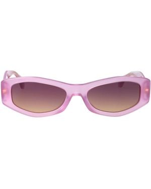 Versace Geometrical Sunglasses 0 Ve4487 551370 - Pink