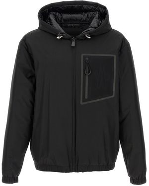 Moncler 'Bergun' reversibler Down -Jacke - Schwarz