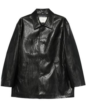 DUNST Vegan Leather Jacket - Black