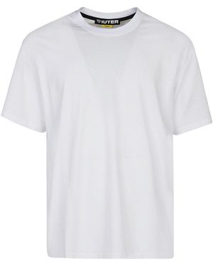 Iuter Bedrukt Katoenen T -shirt - Wit