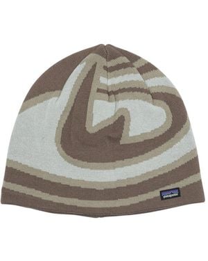 Patagonia Knitted Cap Hats Brown - Gray