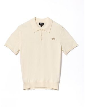 A.P.C. T -Shirts und Polos weiß - Natur