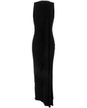 Balenciaga Viscose Blend Blazer Dress in Black | Lyst