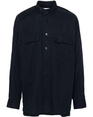 Dries Van Noten 01310 Campbell 9295 M.W.Shirt - Blue