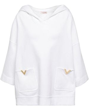 Valentino Sweat à capuche - Blanc