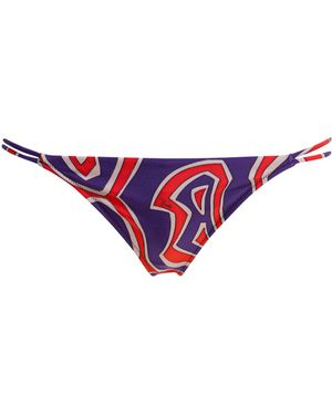 PUCCI Bikinibroekje "labirinto". - Rood