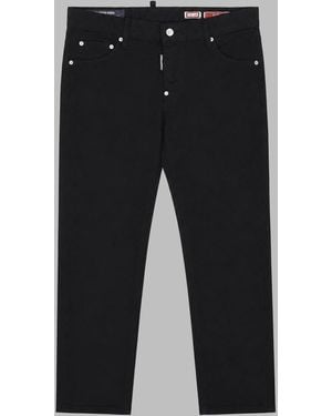 DSquared² Five-Pocket Stretch Jeans - Black