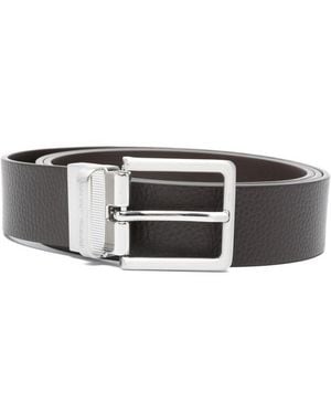 Emporio Armani Exclusive Leather Belt - Brown