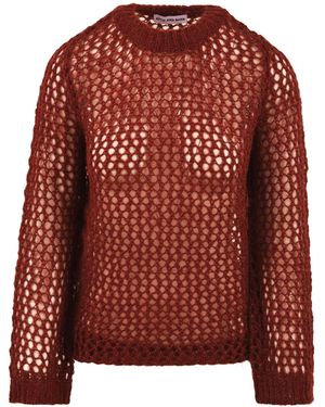 Attic And Barn Dachboden und Scheunenpullover braun - Rot