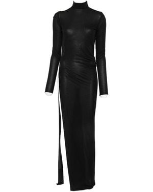 Gucci Slit Maxi Dress - Black