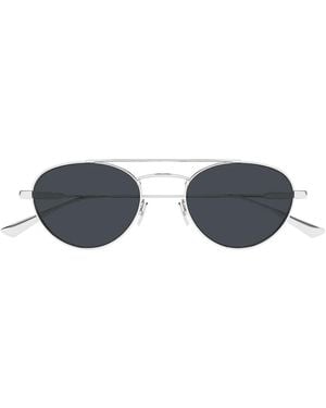 Saint Laurent Sonnenbrille Sl 97 002 Silber/Grau Unisex