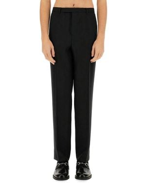 Gucci Trousers "Mini Gg" - Black