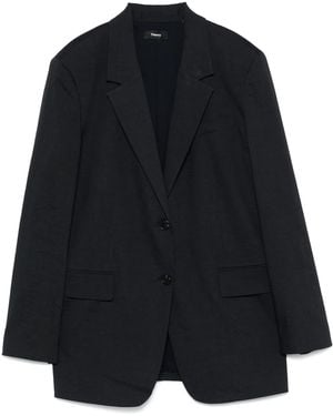 Theory Os St Blazer.Good Cr Clothing - Black