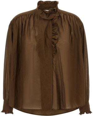 Isabel Marant "Pamias" Top - Braun
