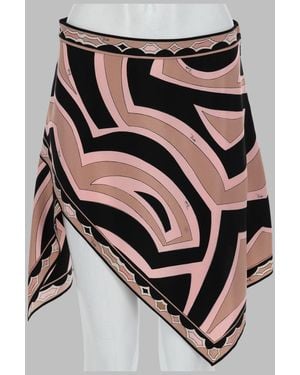 PUCCI Minigonna Asimmetrica - Pink