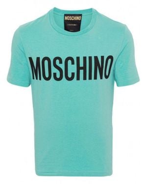Moschino Classic Logo Np Tee - Green