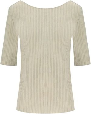 Max Mara Caraibi Blouse - Natural