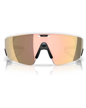Oakley Zonnebril Ow8001 800108 Meta Vanguard Wit/prizm Rose Goud Unisex - Roze