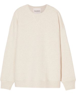 Closed Sudadera relajada - Blanco