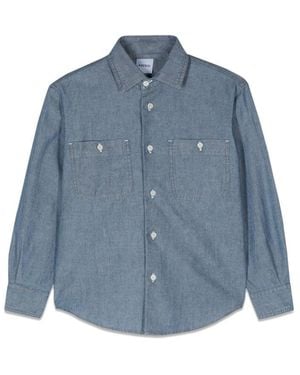 Aspesi Long Sleeve Shirt - Blue