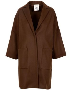 Semicouture Coats - Brown