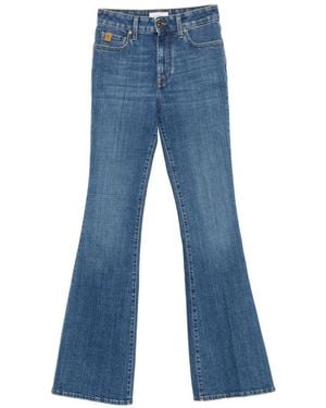Jacob Cohen Flared Leg Denim Jeans - Blue