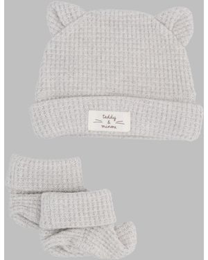 Teddy & Minou Mini Scarpina Hat For Baby Girls - White