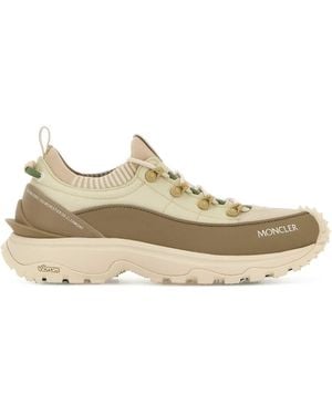 Moncler Two-tone Canvas Trailgrip Lite3 Trainers - Multicolour